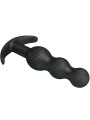Pretty Love Sidney Plug Anale 10 Vibrazioni Nero - PRETTY LOVE - Plug e Catene Anali | erosidea.com