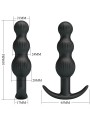 Pretty Love Sidney Plug Anale 10 Vibrazioni Nero - PRETTY LOVE - Plug e Catene Anali | erosidea.com