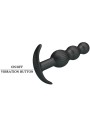 Pretty Love Sidney Plug Anale 10 Vibrazioni Nero - PRETTY LOVE - Plug e Catene Anali | erosidea.com