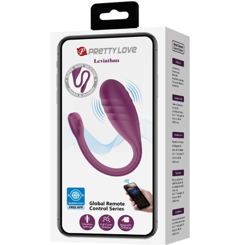 Pretty Love - Vibratore Clitoride Controllato Da App Leviathan Viola - PRETTY LOVE SMART - Promozioni Erosidea | erosidea.com