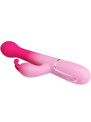 Pretty Love - Dejon 3 In 1 Multifunzione Vibratore Rabbit Rosa - PRETTY LOVE - Vibratori Rabbit | erosidea.com