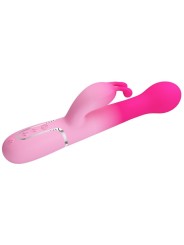 Pretty Love - Dejon 3 In 1 Multifunzione Vibratore Rabbit Rosa - PRETTY LOVE - Vibratori Rabbit | erosidea.com