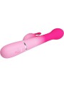 Pretty Love - Dejon 3 In 1 Multifunzione Vibratore Rabbit Rosa - PRETTY LOVE - Vibratori Rabbit | erosidea.com