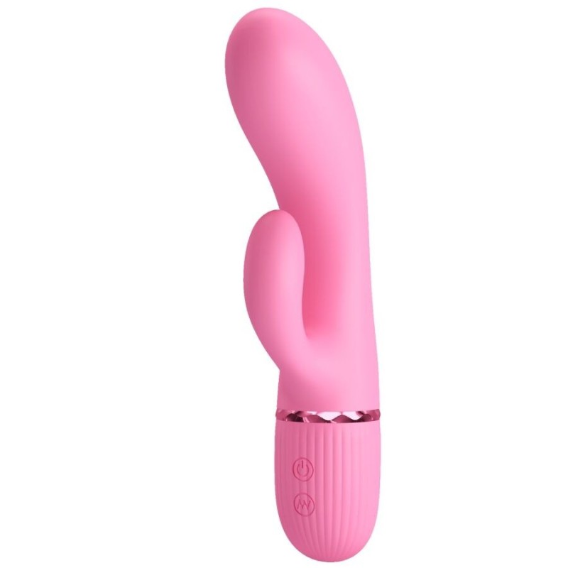 Pretty Love - Vibratore Rabbit Marski - Rosa - PRETTY LOVE FLIRTATION - Vibratori Rabbit | erosidea.com