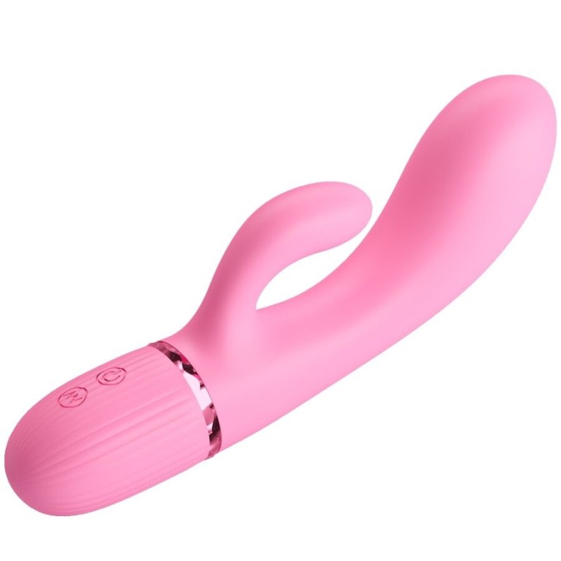 Pretty Love - Vibratore Rabbit Marski - Rosa - PRETTY LOVE FLIRTATION - Vibratori Rabbit | erosidea.com