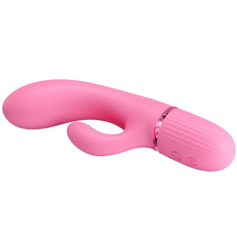 Pretty Love - Vibratore Rabbit Marski - Rosa - PRETTY LOVE FLIRTATION - Vibratori Rabbit | erosidea.com