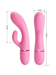 Pretty Love - Vibratore Rabbit Marski - Rosa - PRETTY LOVE FLIRTATION - Vibratori Rabbit | erosidea.com