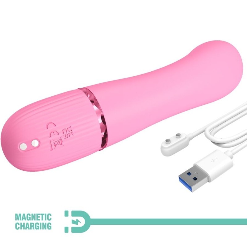Pretty Love - Vibratore Rabbit Marski - Rosa - PRETTY LOVE FLIRTATION - Vibratori Rabbit | erosidea.com