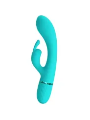 Pretty Love - Vibratore Rabbit Scocco - Turchese - PRETTY LOVE FLIRTATION - Vibratori Rabbit | erosidea.com