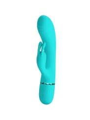 Pretty Love - Vibratore Rabbit Scocco - Turchese - PRETTY LOVE FLIRTATION - Vibratori Rabbit | erosidea.com