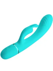Pretty Love - Vibratore Rabbit Scocco - Turchese - PRETTY LOVE FLIRTATION - Vibratori Rabbit | erosidea.com