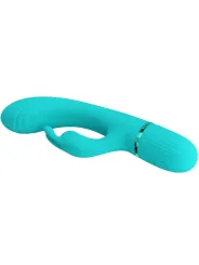Pretty Love - Vibratore Rabbit Scocco - Turchese - PRETTY LOVE FLIRTATION - Vibratori Rabbit | erosidea.com
