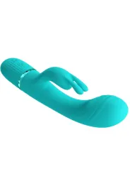 Pretty Love - Vibratore Rabbit Scocco - Turchese - PRETTY LOVE FLIRTATION - Vibratori Rabbit | erosidea.com