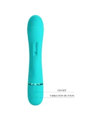 Pretty Love - Vibratore Rabbit Scocco - Turchese - PRETTY LOVE FLIRTATION - Vibratori Rabbit | erosidea.com