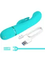 Pretty Love - Vibratore Rabbit Scocco - Turchese - PRETTY LOVE FLIRTATION - Vibratori Rabbit | erosidea.com