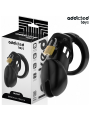 Addicted Toys Locked - Gabbia Pene Obsidian Hold Taglia M - ADDICTED TOYS LOCKED - Costrittivi | erosidea.com