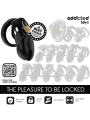 Addicted Toys Locked - Gabbia Pene Obsidian Hold Taglia M - ADDICTED TOYS LOCKED - Costrittivi | erosidea.com