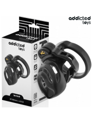 Addicted Toys Locked - Gabbia Pene Con Bloccaggio Eterno 9 Cm - ADDICTED TOYS LOCKED - Costrittivi | erosidea.com