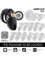 Addicted Toys Locked - Gabbia Pene Obsidian Hold Taglia S - ADDICTED TOYS LOCKED - Costrittivi | erosidea.com