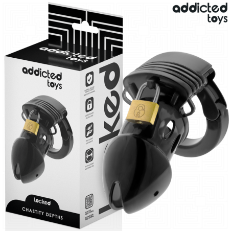 Addicted Toys Bloccato - Gabbia Pene Profonda Di Castit€ 75 Cm - ADDICTED TOYS LOCKED - Costrittivi | erosidea.com