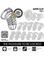 Addicted Toys Locked - Gabbia Pene Metallo Con Cellule Di Ferro Taglia M - ADDICTED TOYS LOCKED - Costrittivi | erosidea.com