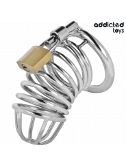 Addicted Toys Locked - Gabbia Pene Metallo Con Cellule Di Ferro 4 Cm Taglia S - ADDICTED TOYS LOCKED - Costrittivi | erosidea.com