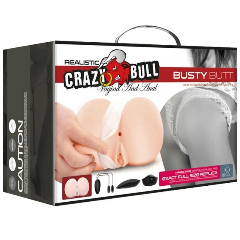 Crazy Bull - Vagina E Ano Realistici Con Vibrazione Posizione 6 - CRAZY BULL - Masturbatori Ano | erosidea.com
