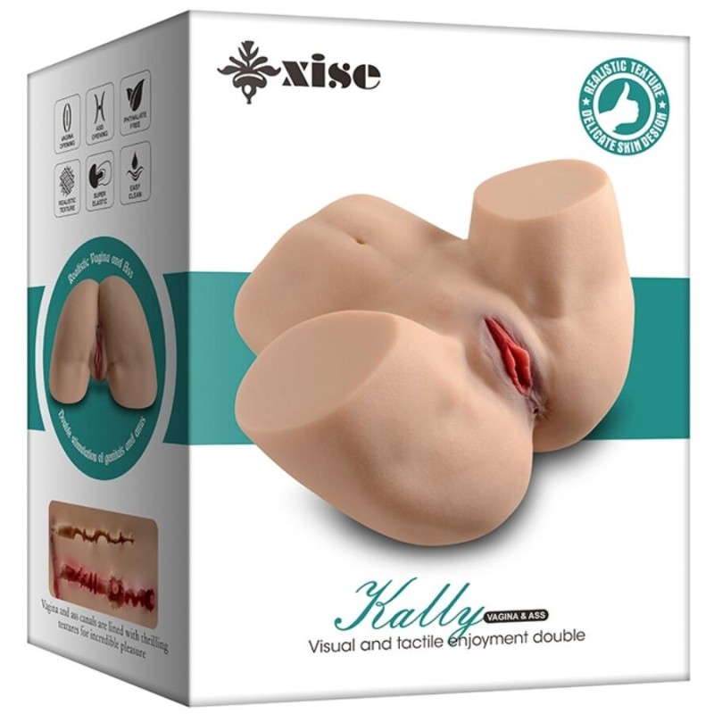Xise - Masturbatore Multiposizione Vagina E Ano Realistico Kally - XISE - Masturbatori Maxi | erosidea.com