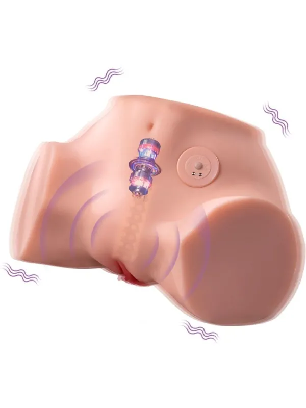 Xise - Fennie Shaking Masturbatore Multiposizione Realistico Per Vagina E Ano Con Vibrazione - XISE - Masturbatori Maxi | erosidea.com