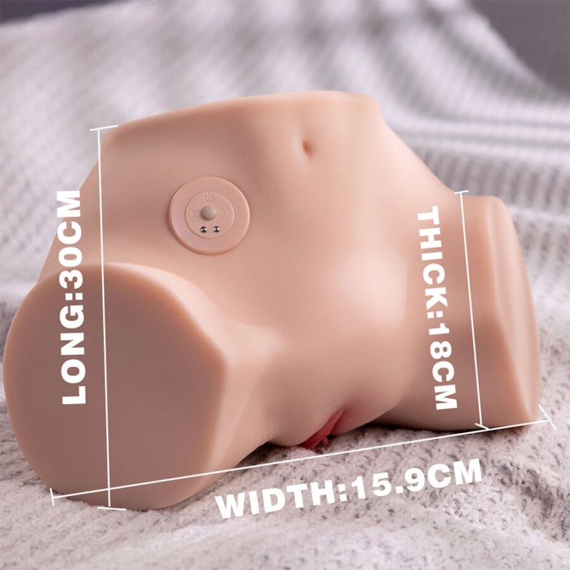 Xise - Fennie Shaking Masturbatore Multiposizione Realistico Per Vagina E Ano Con Vibrazione - XISE - Masturbatori Maxi | erosidea.com