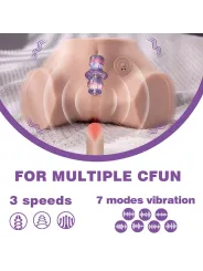 Xise - Fennie Shaking Masturbatore Multiposizione Realistico Per Vagina E Ano Con Vibrazione - XISE - Masturbatori Maxi | erosidea.com
