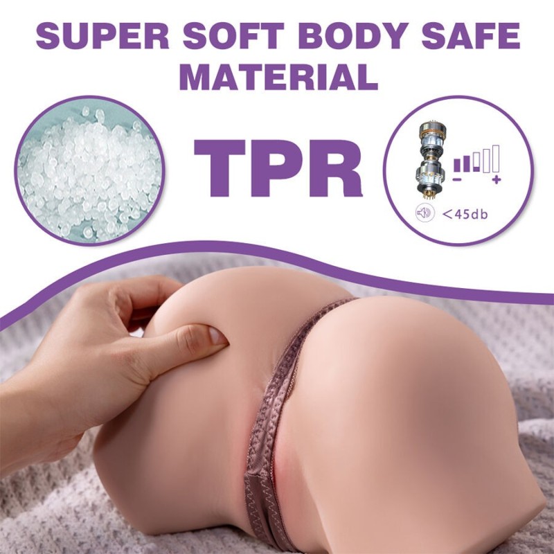 Xise - Fennie Shaking Masturbatore Multiposizione Realistico Per Vagina E Ano Con Vibrazione - XISE - Masturbatori Maxi | erosidea.com