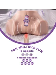 Xise - Fennie Shaking Masturbatore Multiposizione Realistico Per Vagina E Ano Con Vibrazione - XISE - Masturbatori Maxi | erosidea.com