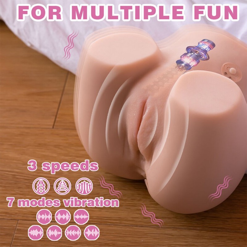 Xise - Connie Back Masturbator Vagina E Ano Realistico Multiposizione Con Vibrazione - XISE - Masturbatori Maxi | erosidea.com