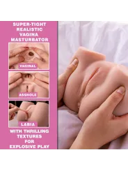 Xise - Connie Back Masturbator Vagina E Ano Realistico Multiposizione Con Vibrazione - XISE - Masturbatori Maxi | erosidea.com