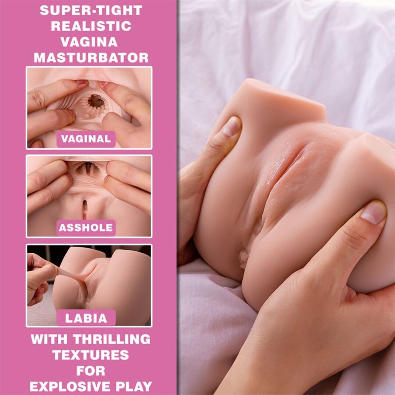 Xise - Connie Back Masturbator Vagina E Ano Realistico Multiposizione Con Vibrazione - XISE - Masturbatori Maxi | erosidea.com