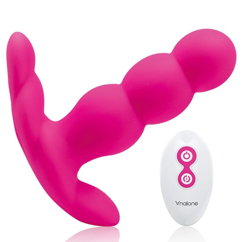 Vibratore Nalone Anale Pearl Telecomando Nero - NALONE - Plug e Catene Anali | erosidea.com