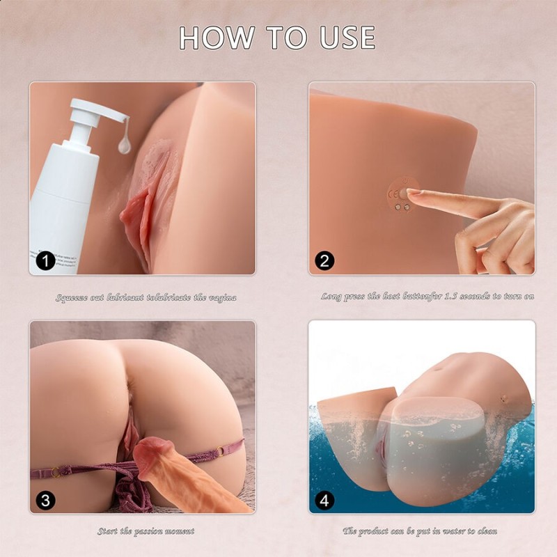 Xise - Ethel Thrusting Masturbatore Vagina Realistico Con Vibrazione Multiposizione - XISE - Masturbatori Vagina | erosidea.com
