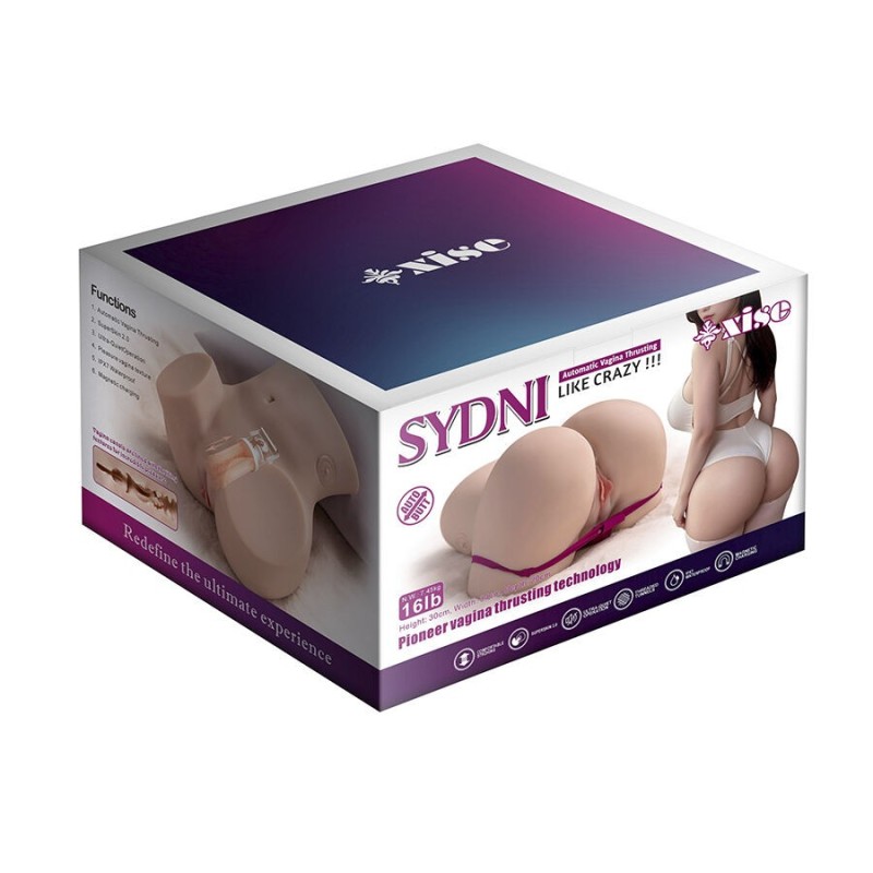 Xise - Sydni Masturbatore Vagina Multiposizione Realistico Con Spinta - XISE - Masturbatori Vagina | erosidea.com