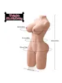 Xise - Torso Realistico Con Vibrazione Femminile Erica Spinta 84 Cm - XISE - Masturbatori Maxi | erosidea.com