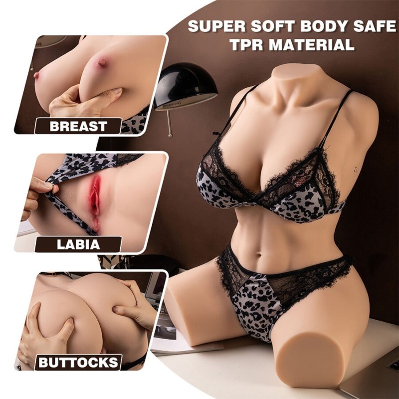 Xise - Muriel Torso Realistico Femminile Con Spinta 55 Cm - XISE - Masturbatori Maxi | erosidea.com