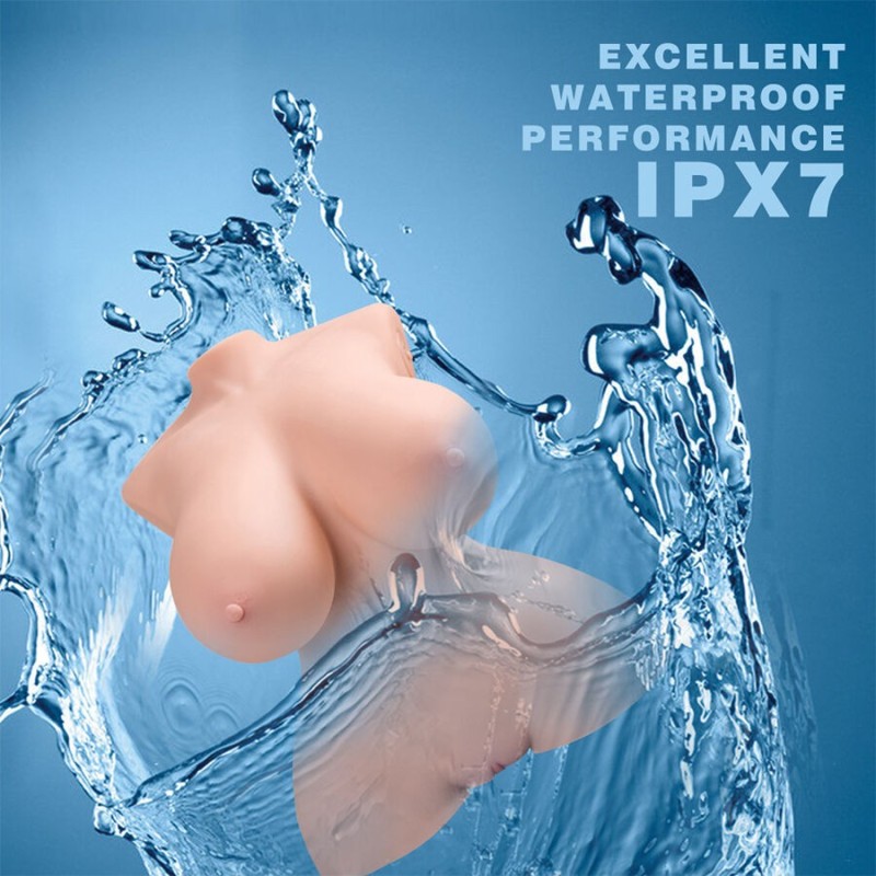 Xise - Torso Realistico Piccolo E Spinto Con Vibrazione Femminile 40 Cm - XISE - Masturbatori Maxi | erosidea.com