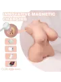 Xise - Torso Realistico Piccolo E Spinto Con Vibrazione Femminile 40 Cm - XISE - Masturbatori Maxi | erosidea.com