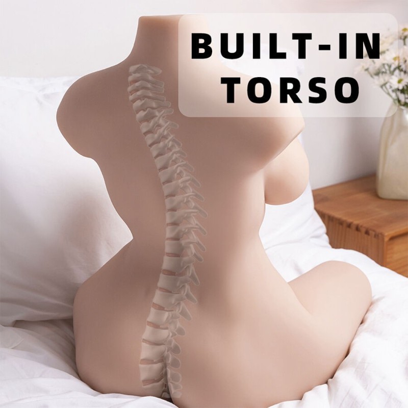 Xise - Torso Realistico Vibrante Femminile Con Spinta 71 Cm - XISE - Masturbatori Maxi | erosidea.com