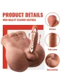Xise - Bertlett Dildo Ass Realistico Dildo E Ano Masturbatore Posizione Frontale Con Spinta 18 Cm - XISE - Dildo Realistici | erosidea.com