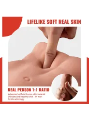 Xise - Bertlett Dildo Ass Realistico Dildo E Ano Masturbatore Posizione Frontale Con Spinta 18 Cm - XISE - Dildo Realistici | erosidea.com