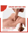 Xise - Bertlett Dildo Ass Realistico Dildo E Ano Masturbatore Posizione Frontale Con Spinta 18 Cm - XISE - Dildo Realistici | erosidea.com