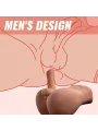 Xise - Bertlett Dildo Ass Realistico Dildo E Ano Masturbatore Posizione Frontale Con Spinta 18 Cm - XISE - Dildo Realistici | erosidea.com