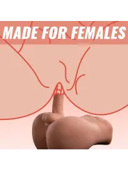 Xise - Bertlett Dildo Ass Realistico Dildo E Ano Masturbatore Posizione Frontale Con Spinta 18 Cm - XISE - Dildo Realistici | erosidea.com