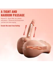 Xise - Bertlett Dildo Ass Realistico Dildo E Ano Masturbatore Posizione Frontale Con Spinta 18 Cm - XISE - Dildo Realistici | erosidea.com